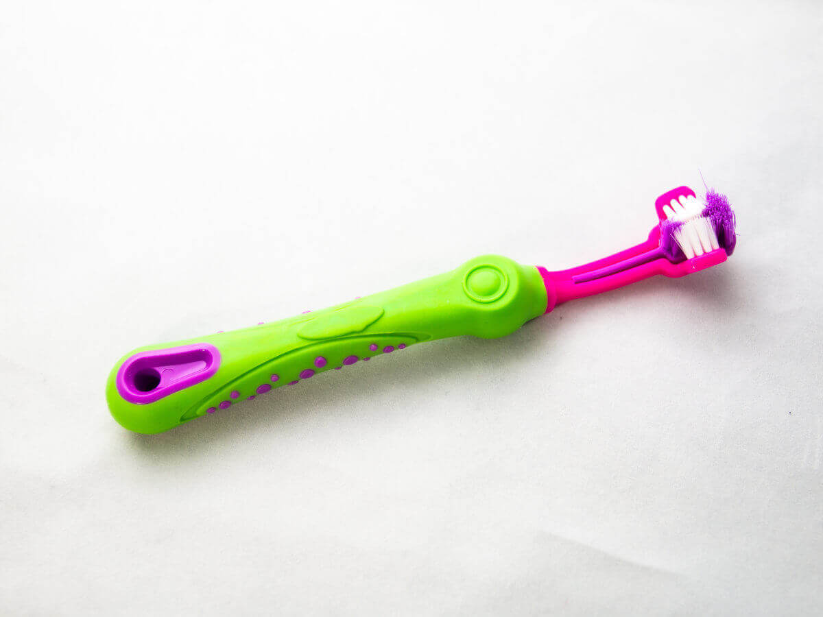 Dog Pet Toothbrush with Durable, Nonslip Handle RealToothBrushDeals