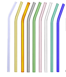 Glass Straws Colors