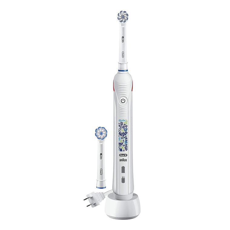 Oral-B Kids Sparkle & Shine rechargeable toothbrush and charging base