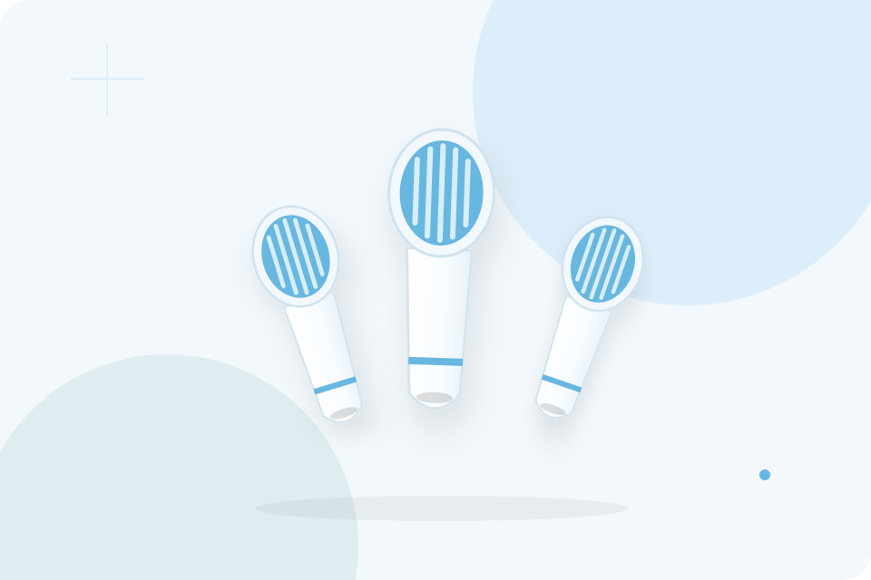 Illustration of replacement toothbrush heads